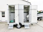 Toilettenanhänger, Toilettenwagen, WC Anhänger mit Toilette